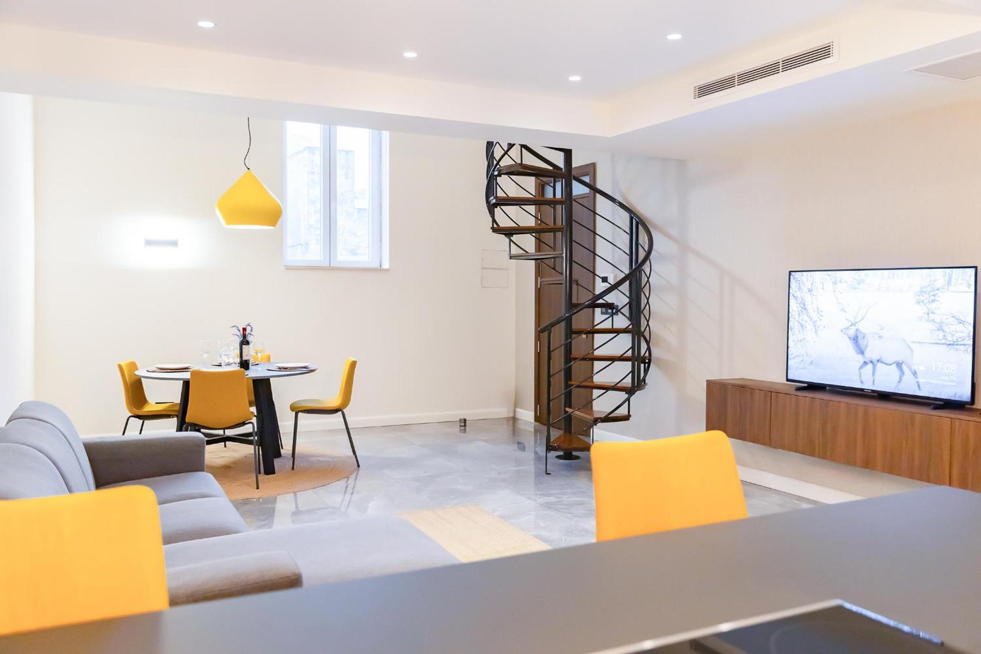 Florette Suite 1Br With Stunning Lounge Terrace By Arcobnb Il-Furjana Exteriör bild
